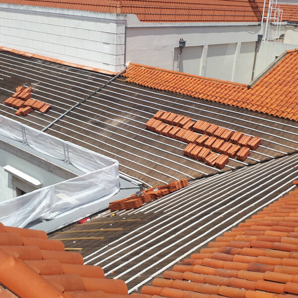 Assembleia da Republica-Beneficiação das coberturas