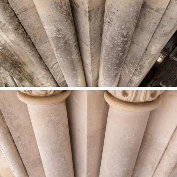 Mosteiro de Alcobaça - Conservação da Fachada Poente e da Fachada Norte Rebocada