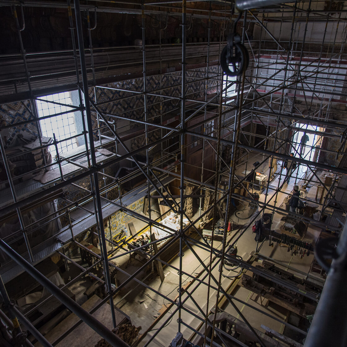 Igreja do Convento das Chagas - Obras de Conservação e Restauro
